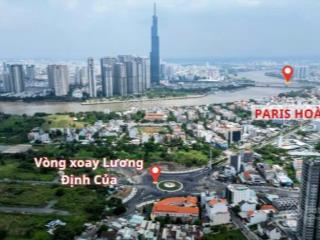 Căn hộ 2pn view sông có giá bán tốt nhất tại paris hoàng kim. vị trí ngay trung tâm thủ thiêm