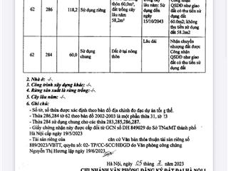 Bán lô đất diện tích 118,2m2 tại thôn triều đông, cổ đông, sơn tây, hà nội