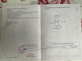 Bán đất tổ 8 phường lê lợi, quận an dương, 2 mặt tiền s 95m2 mặt tiền 5,9m đường trước đất 10m