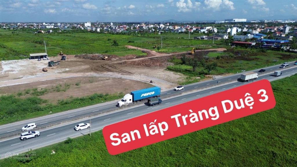 5 lô đẹp f0 bìa hồng sẵn sổ giá chỉ 1 tỷ 450 triệu, sở hữu ngay lô đất tại thôn đại trang gần kcn