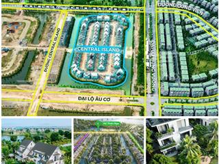 Sở hữu ngay biệt thự đảo trung tâm  khu đô thị eco central park chỉ với 4,8 tỷ đồng