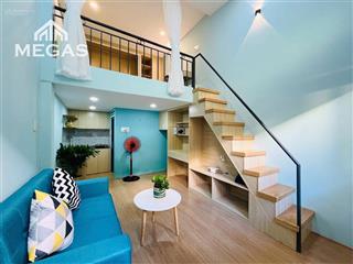 Căn hộ gác cao đầy đủ nội thất siêu đẹp  ngay công viên lê văn tám q1