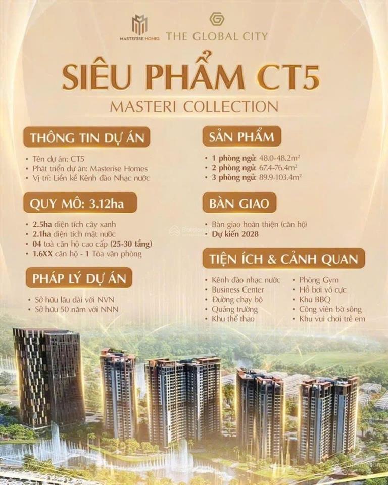 Siêu phẩm ct5  masteri collection