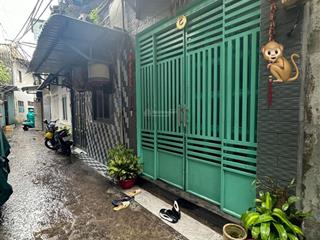 Bán nhà 66 m2  hẻm trước nhà 2.5m  trục huỳnh tấn phát gần kcx tân thuận  2.7 tỷ tl.