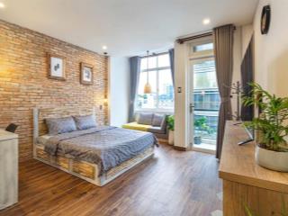 Căn hộ studio bếp xa giường  sàn gỗ cao cấp  nằm gần ga metro an phú  nội khu nhiều tiện ích