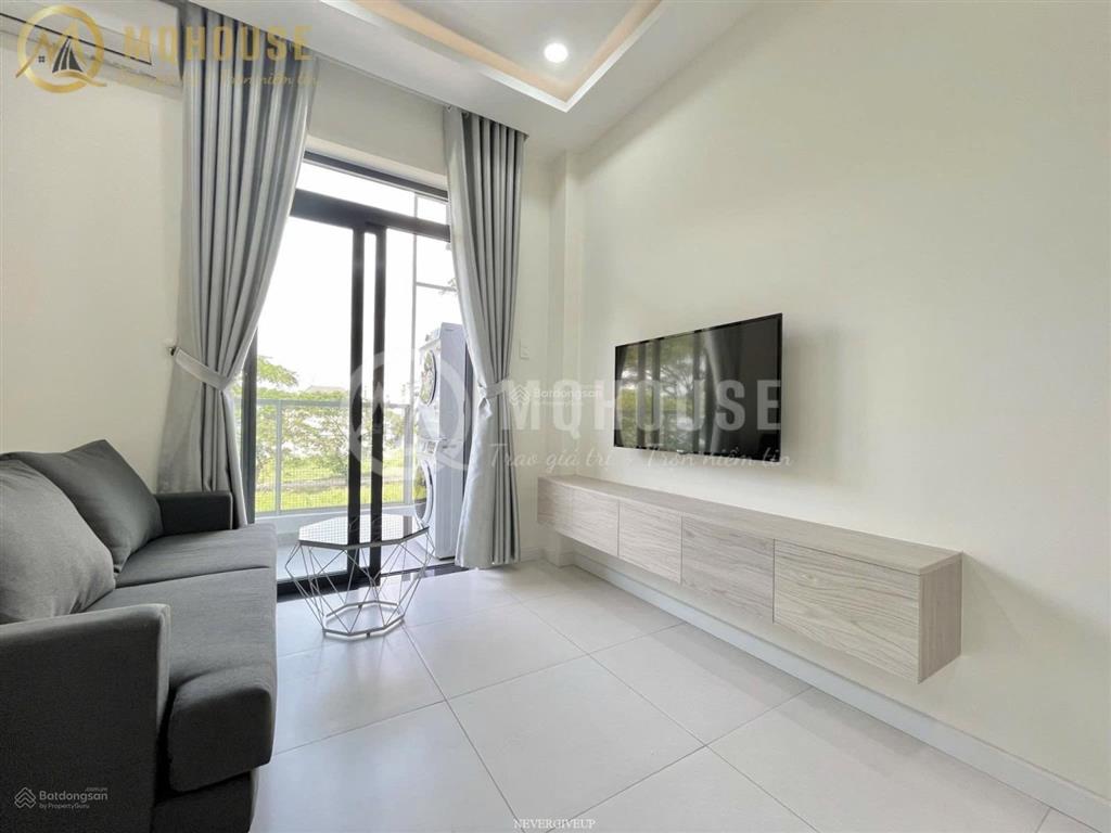 Căn hộ 1pn nội thất cao cấp  ban công lớn view thành phố  giặt sấy riêng ngay đảo kim cương