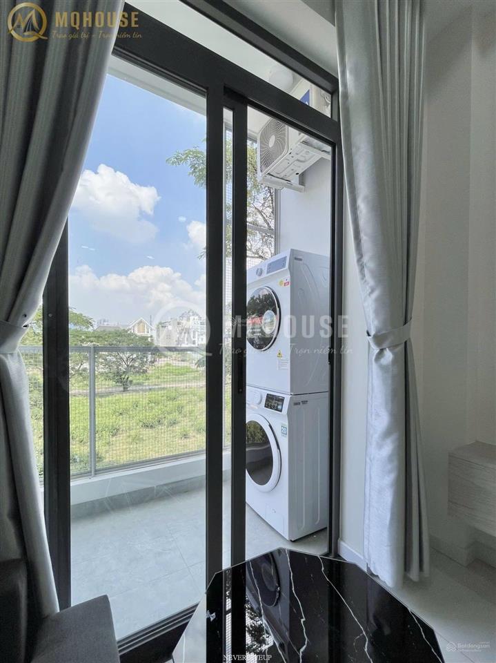 Căn hộ 1pn nội thất cao cấp  ban công lớn view thành phố  giặt sấy riêng ngay đảo kim cương