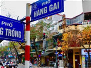 Mp vip  sát mặt hồ  giá đt. bán nhà mặt phố hàng trống 185m chỉ 135 tỷ