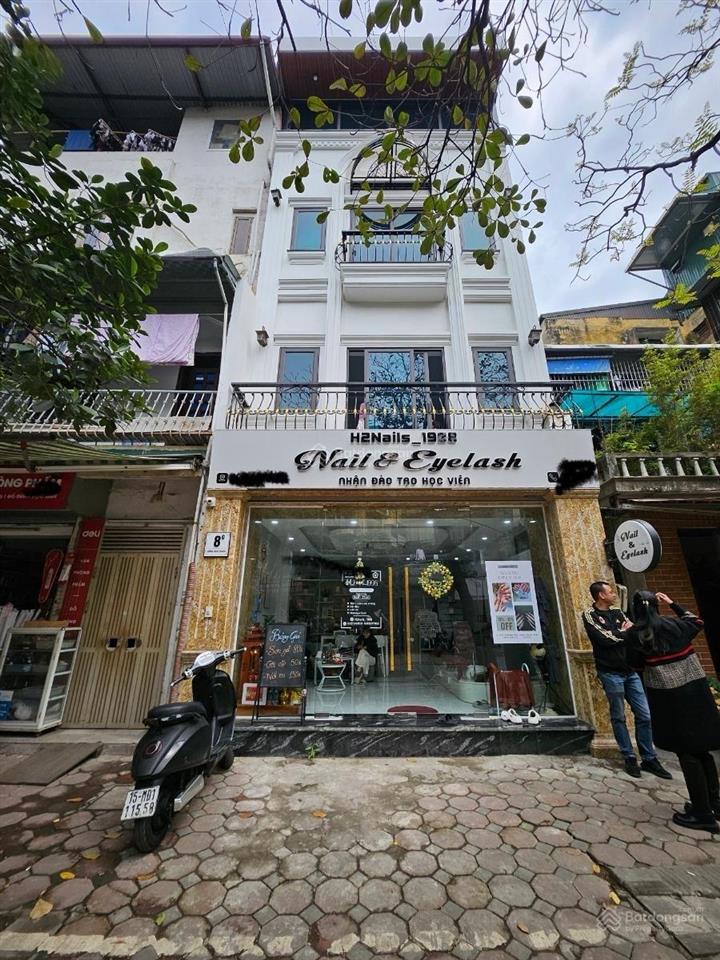 Bán nhà mặt phố hoàng ngọc phách  nhà mới 4t  kinh doanh sầm uất  mặt tiền 5.1m  dòng tiền tốt