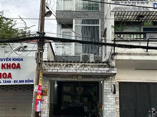 Góc bán nhà mặt tiền bình thạnh, trần quý cáp