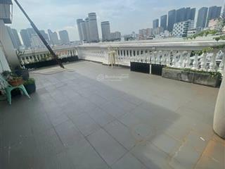 Cho thuê sân thượng  penthouse view 3 mặt thoáng tại quận bình thạnh