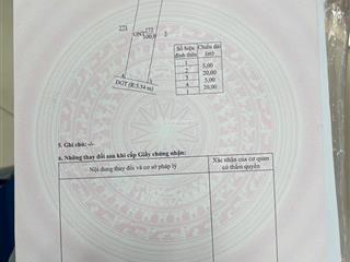 Nam duyên thái đô thái thụy thái bình s100m full thổ cư 5m mt hậu 5m
ngõ thông thoáng gần t