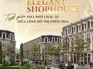 Bán nhà phố thiết kế phong cách cổ điển paris nằm ngay mặt đường hoàng quốc việt kéo dài chỉ 12,7tỷ