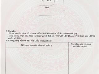 Hàng hiếm! đất đấu giá xã phúc lâm, mỹ đức chỉ 71,1 m2 lô góc