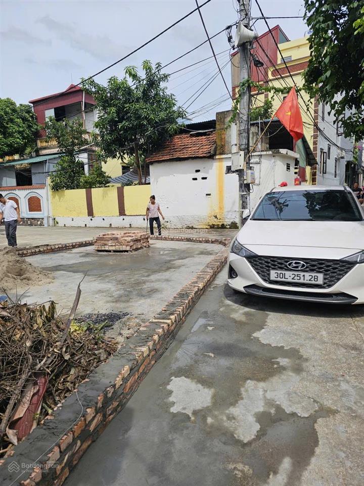 Bán đất 55m2, giá 5,7 tỷ, xã đại áng, thanh trì, hà nội, mặt tiền 4m, view đẹp xe 7 chỗ vào đất