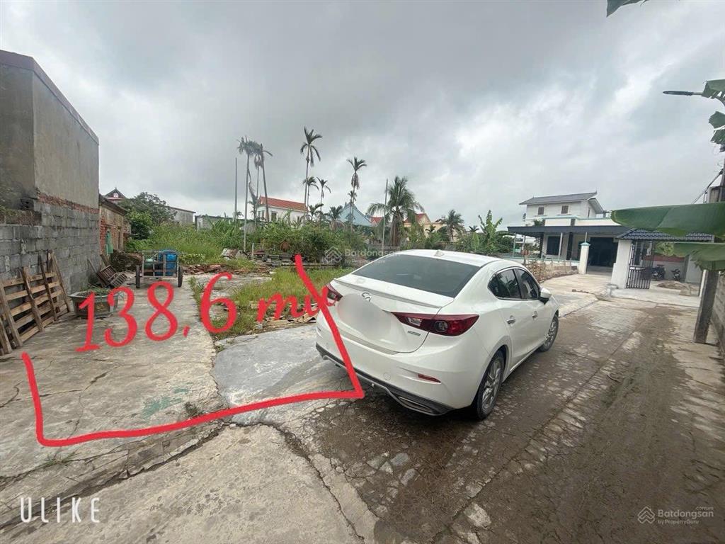 Bán đất tại xã đoàn xá, kiến thụy, hải phòng, giá ưu đãi 1,1 tỷ, 138,6 m2
