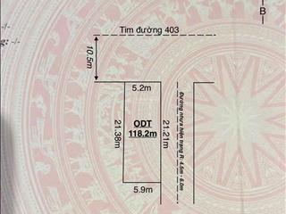 2siêu phẩm liền nhau lô góc siêu đẹp mặt đg tỉnh lộ 403 gần khu công nghiệp đồ sơn kinh doanh buôn