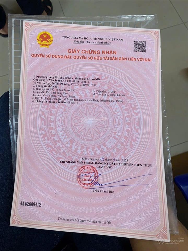 Siêu phẩm lô góc đg nhựa 67m gần ga đg sắt lc  hn  hp 77,2m2 ngang 5m giá chỉ 1 tỷ 680tr siêu rẻ