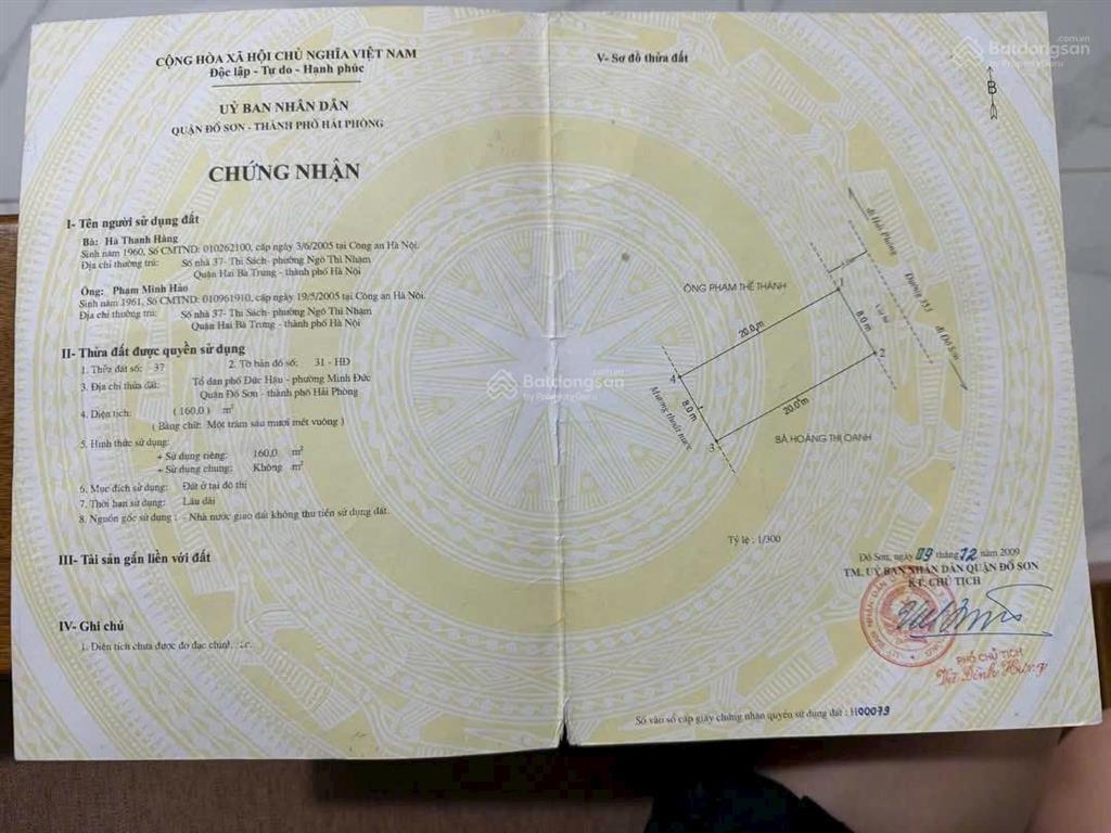 Siêu phẩm mặt đường 353 gần chợ quý kim, gần đg ven biển, gần khu công nghiệp kinh doanh buôn ban