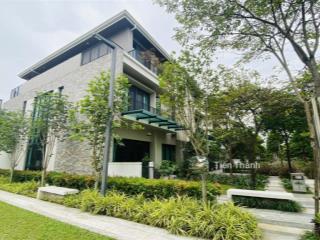 Nhà liền kề vườn 154m² 3 tầng the mansions, parkcity hanoi. đã hoàn thiện nội thất, hướng tây bắc.