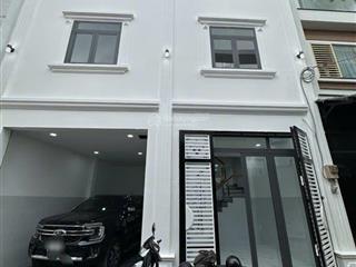 Bán. nhà 4 tầng (62m2) 6pn  khu vip nhà lầu gần ngã tư bốn xã  chỉ 7.1 tỷ shr chính chủ