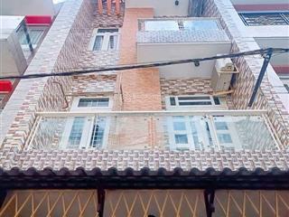 Bán, nhà 3 tầng đẹp (52m2) 4pn, khu cao tầng  đường nhựa 8m ngay lê văn quới  chỉ 5.53 tỷ shr