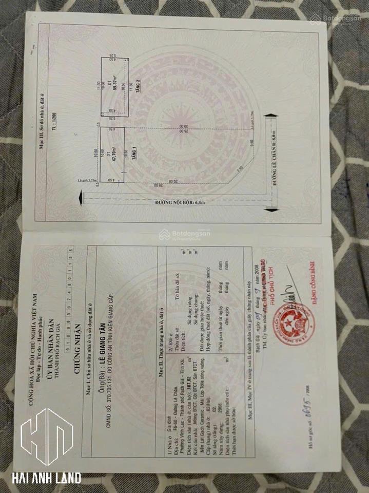 Bán đất và dẫy trọ cao cấp đường lê chân và ngô thế vinh