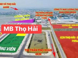 Lô biệt thự mb thọ hải thọ xuân, 384m2, giá 1 tỷ 2xx
