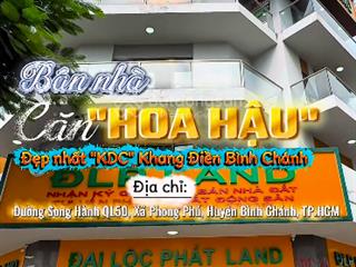 Bán nhà góc 2 mặt tiền đường song hành, xã phong phú, bình chánh, 32 tỷ, 180m2 hàng hot