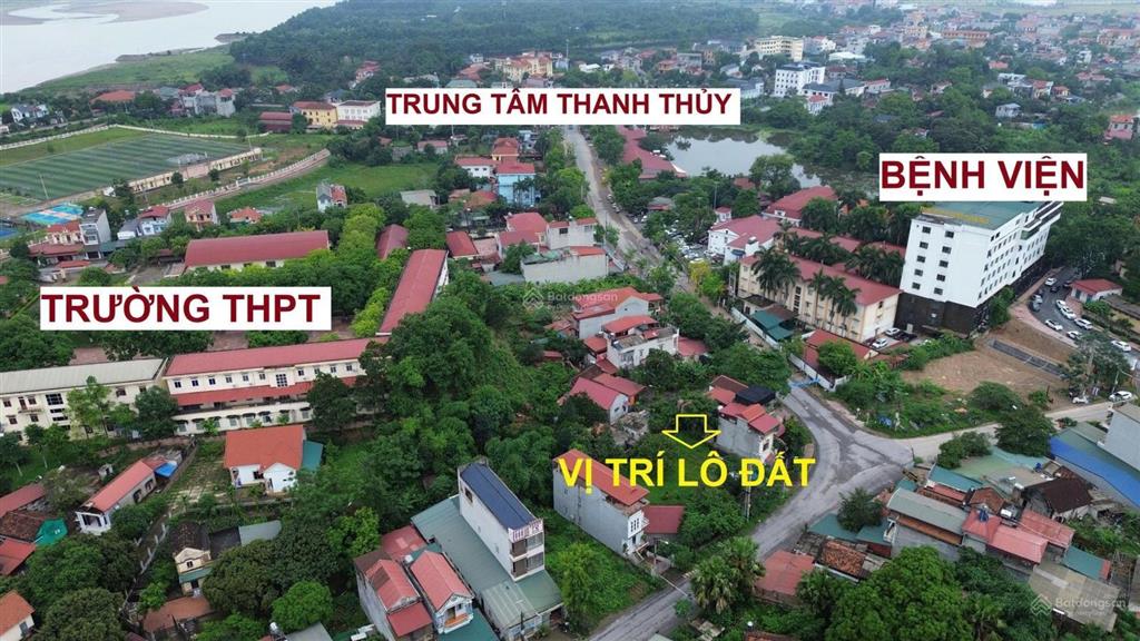 Bán đất trung tâm thị trấn thanh thủy, phú thọ