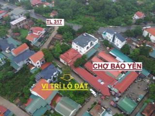 Lô đất vị trí đắc địa. 101,6m2 (mặt 6m) tại chợ bảo yên, thanh thủy, phú thọ