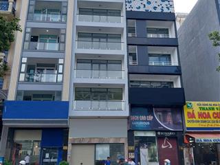 Tòa nhà mặt tiền (5x22) 125m² lý thái tổ q10 nở hậu 6m, 6 tầng có hầm giá 34 tỷ