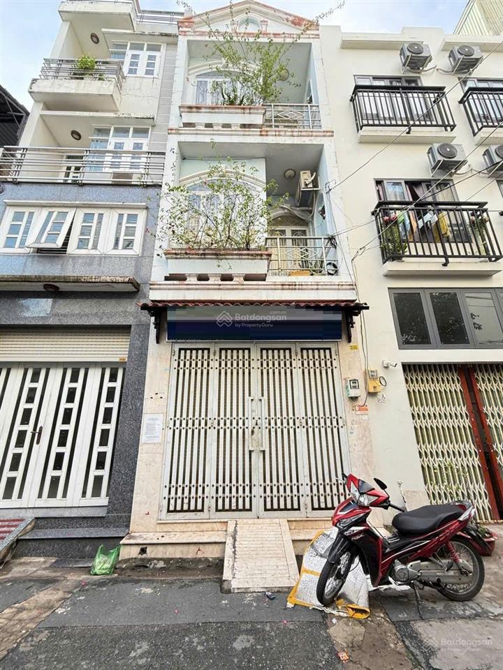 Nhà 4 tầng 3.8x10m hẻm oto 7 thành thái p14, q10 giá chỉ 8.2 tỷ