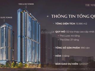 Bán căn hộ 3pn, 120m2 tại the matrix one, giá cực chất chỉ với 13tỷ5 vnd