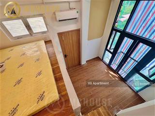 Cho thuê căn hộ duplex ban công  full nội thất  lê lai gò vấp