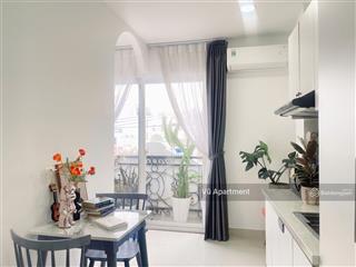 Cho thuê căn hộ 1pn ban công  ngay công viên làng hoa gò vấp