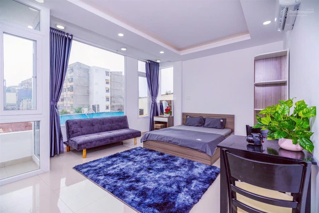 Bán chdv 5 tầng + hầm (5,5x12m) phan văn trị  hđ thuê 45tr/th 10,4 tỷ