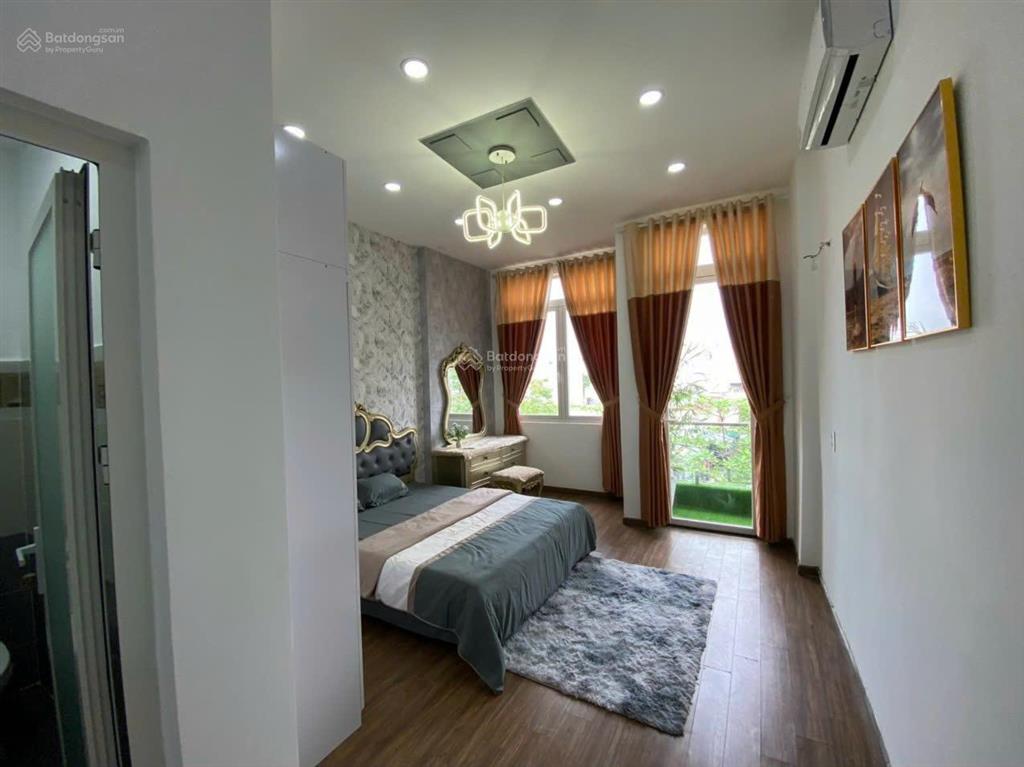 Bán nhà 2 mặt hxh nơ trang longphan văn trị (5x24m) nhà mới 5 tầng 9 phòng