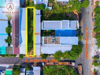 Đất mặt tiền đường châu văn liêm vị trí trung tâm giá tốt bất ngờ