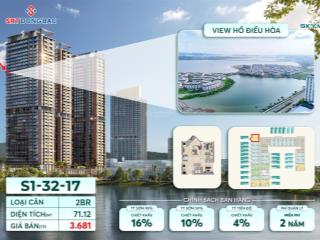 Bán cc tại hoàng quốc việt, 3,681 tỷ, 71,12m2, 2pn, 2wc, hàng hiếm tại hạ long