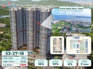 Bán căn hộ chung cư 1pn, 1wc, 30,51m2 tại skym, hoàng quốc việt, hạ long, giá cực chất 1,882 tỷ vnd