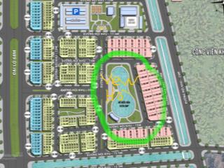 Có đúng 2 lô biệt thự view hồ dt 280m2, mặt tiền 14m, đường 15m ở kđt tân thanh elite city hà nam