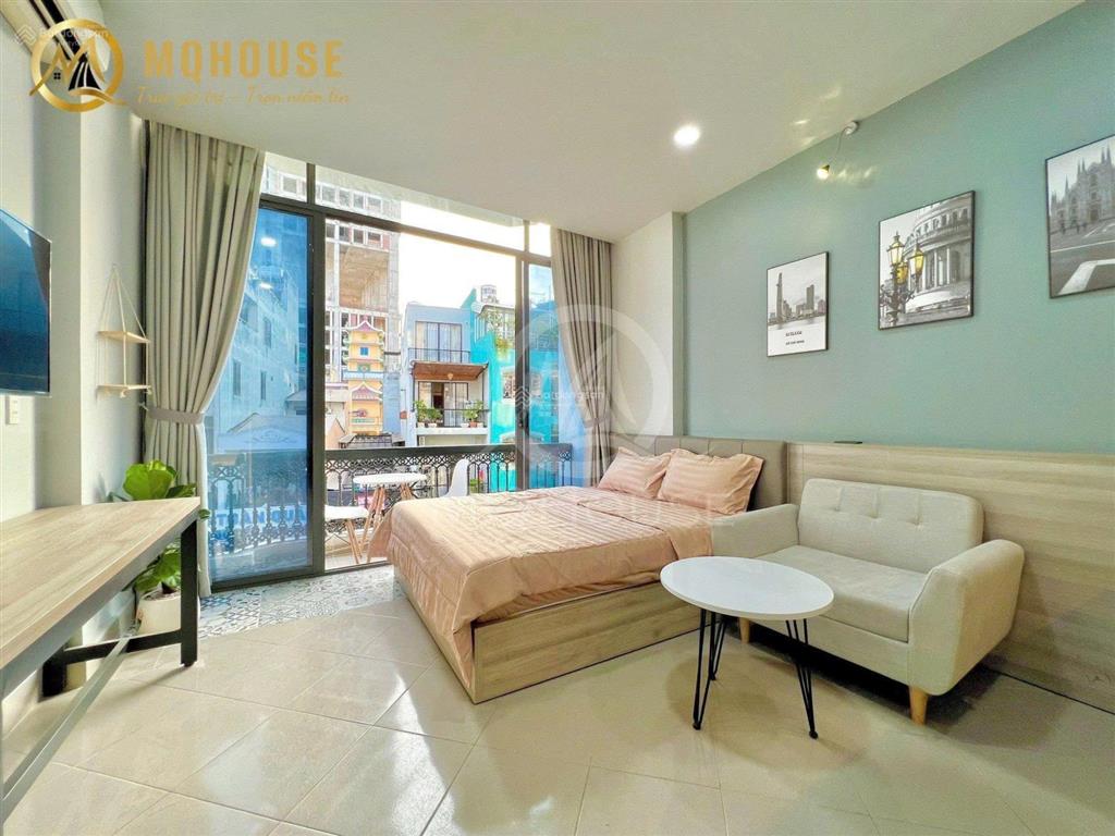 Khai trương phòng căn hộ studio mới full nội thất trung tâm q10 gần q1, q10, q3 đẹp keng