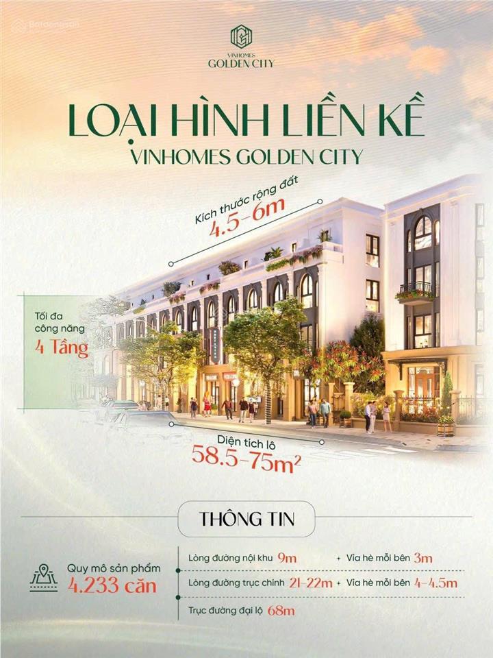 Liền kề vin dương kinh 63120m2, giá chỉ từ 4,9x tỷ, quỹ vip view công viên, trường học, bãi đỗ xe