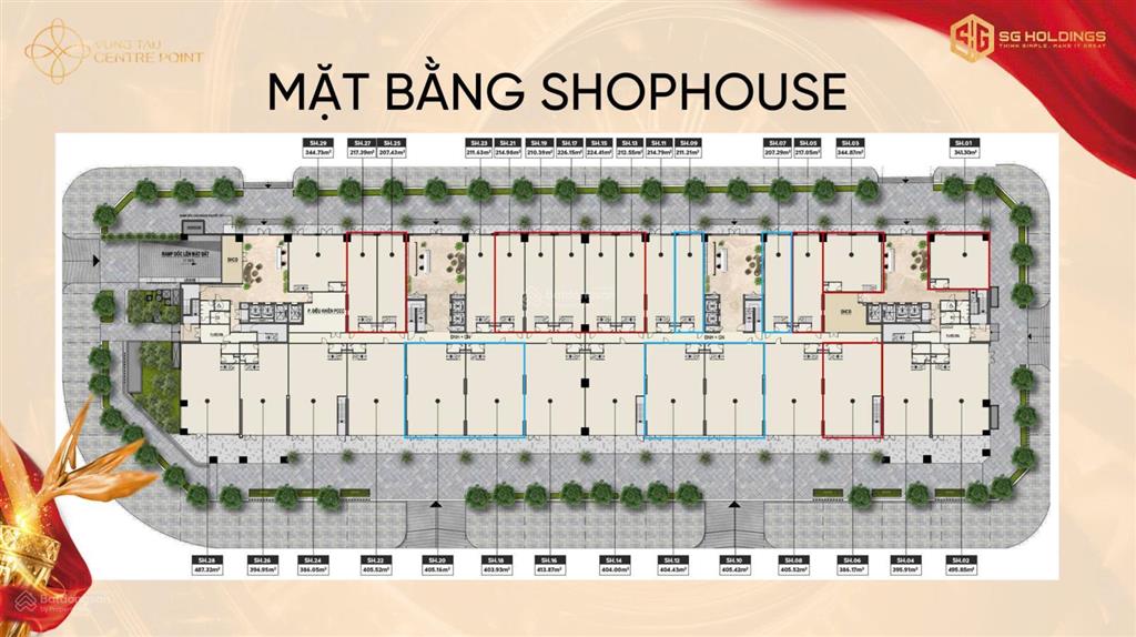 Bán nhanh shophouse view đẹp tại vũng tàu centre point, vị trí vip. a/c quan tâm xin  0909 271 ***