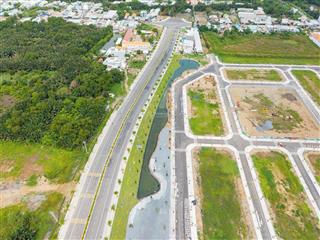 Đất sổ đỏ sẵn từng nền sát dự án vin cần giuộc. thanh toán dài hạn 12  18 tháng. mt đường rộng 40m