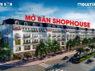 Mở bán shophouse lk5 & lk 6  tài sản vàng đón đầu cơ hội tại từ sơn garden city