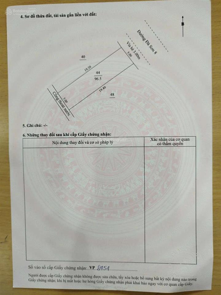 Bán đất tại đà sơn 8, 3, tỷ 950 96,5 m2, hàng hiếm tại liên chiểu, đà nẵng
