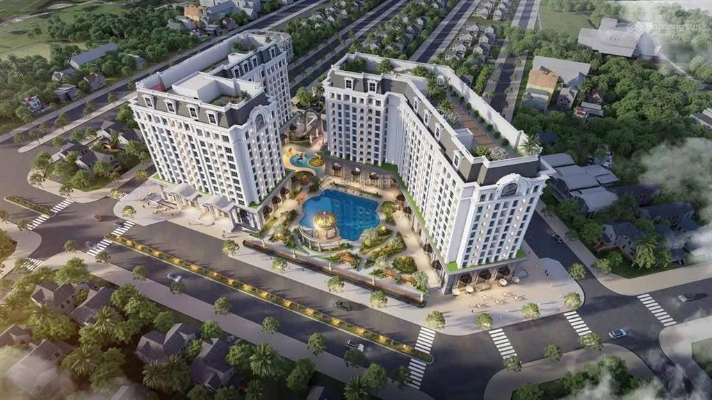 Căn hộ 2pn danko riverside 70m2 được thiết kế theo phong cách tân cổ điển châu âu
