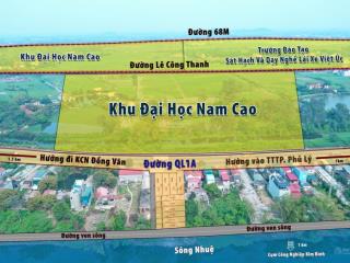 Bán gấp đất nền sổ đỏ tiên tân phủ lý hà nam